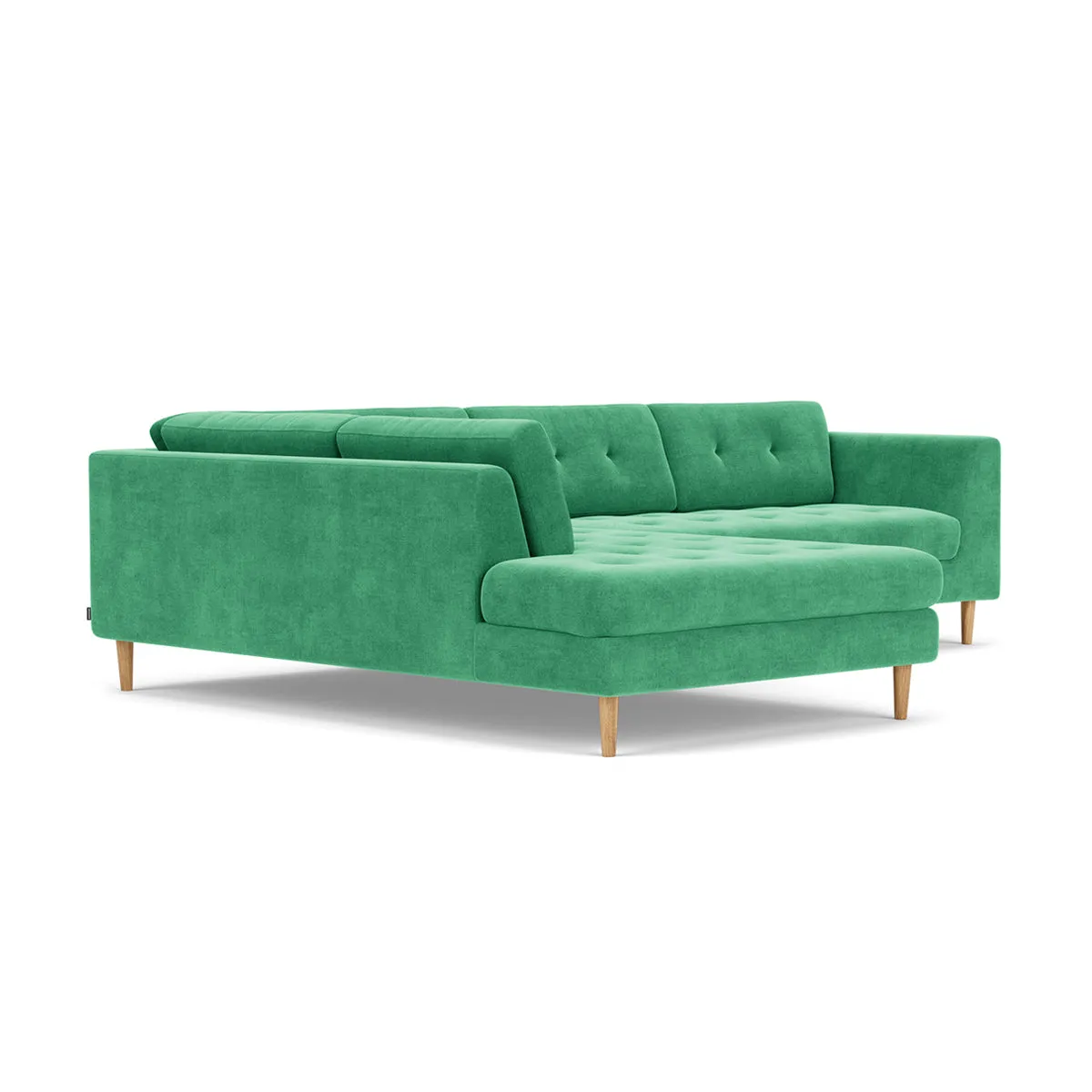 Nelson Fabric Left Corner Sofa
