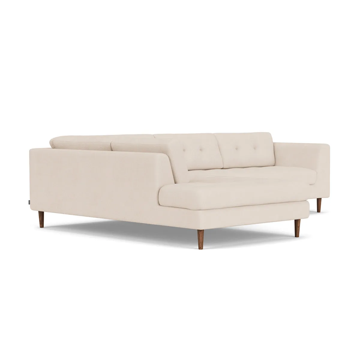 Nelson Fabric Left Corner Sofa