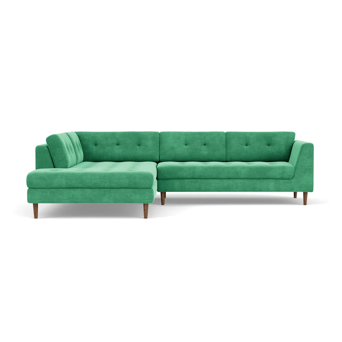 Nelson Fabric Left Corner Sofa