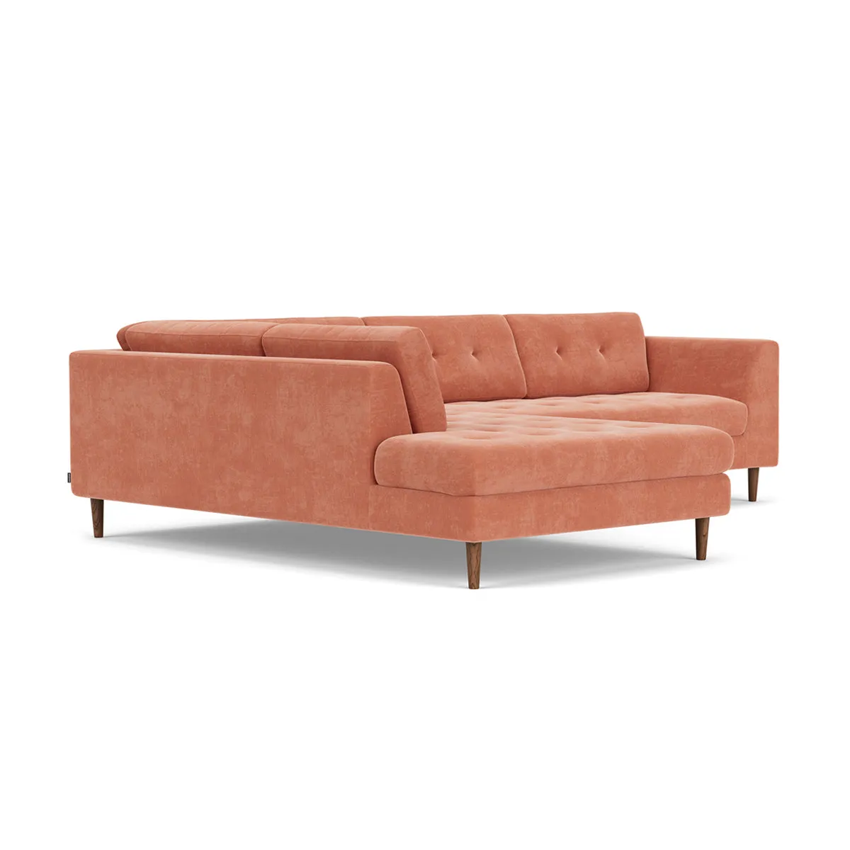 Nelson Fabric Left Corner Sofa