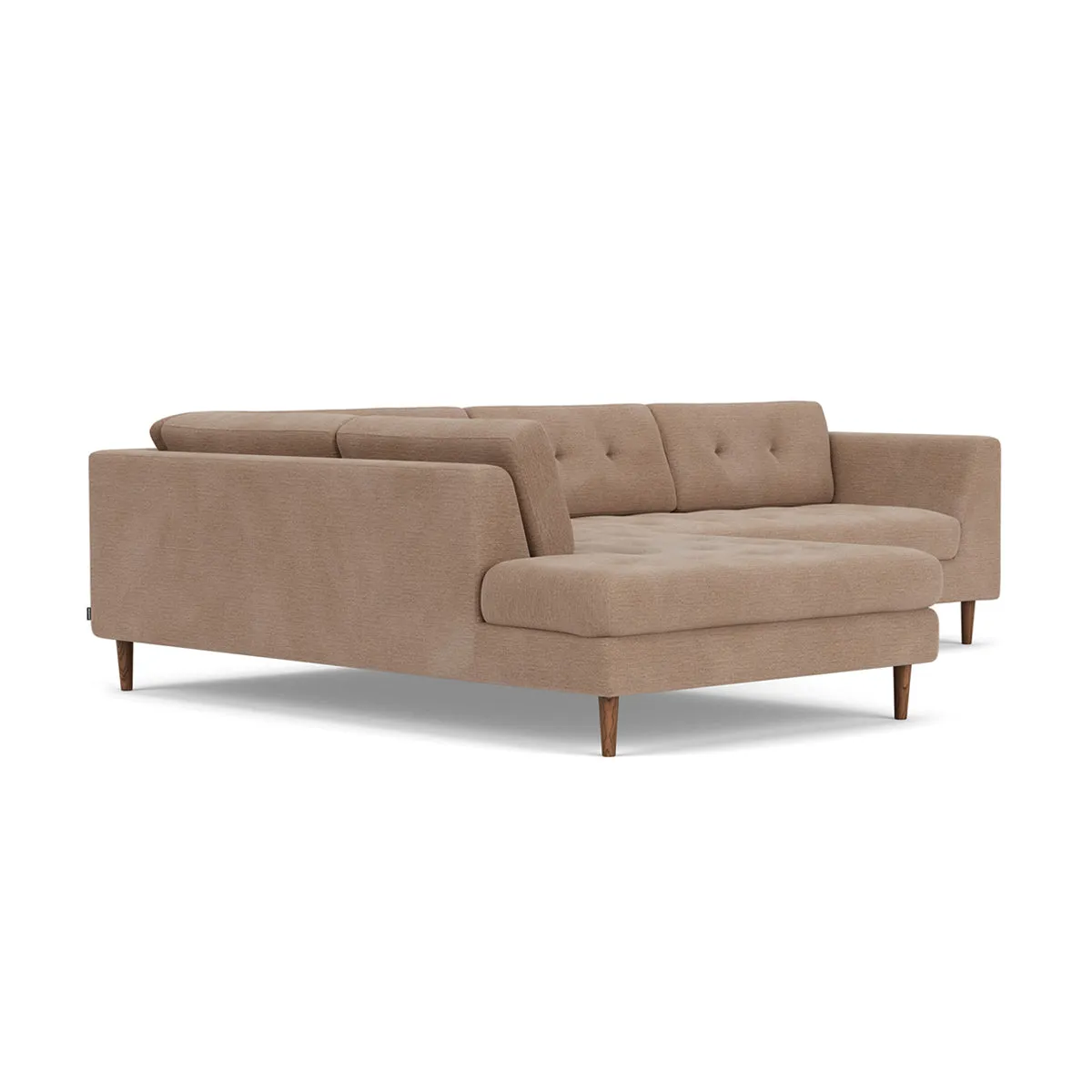 Nelson Fabric Left Corner Sofa