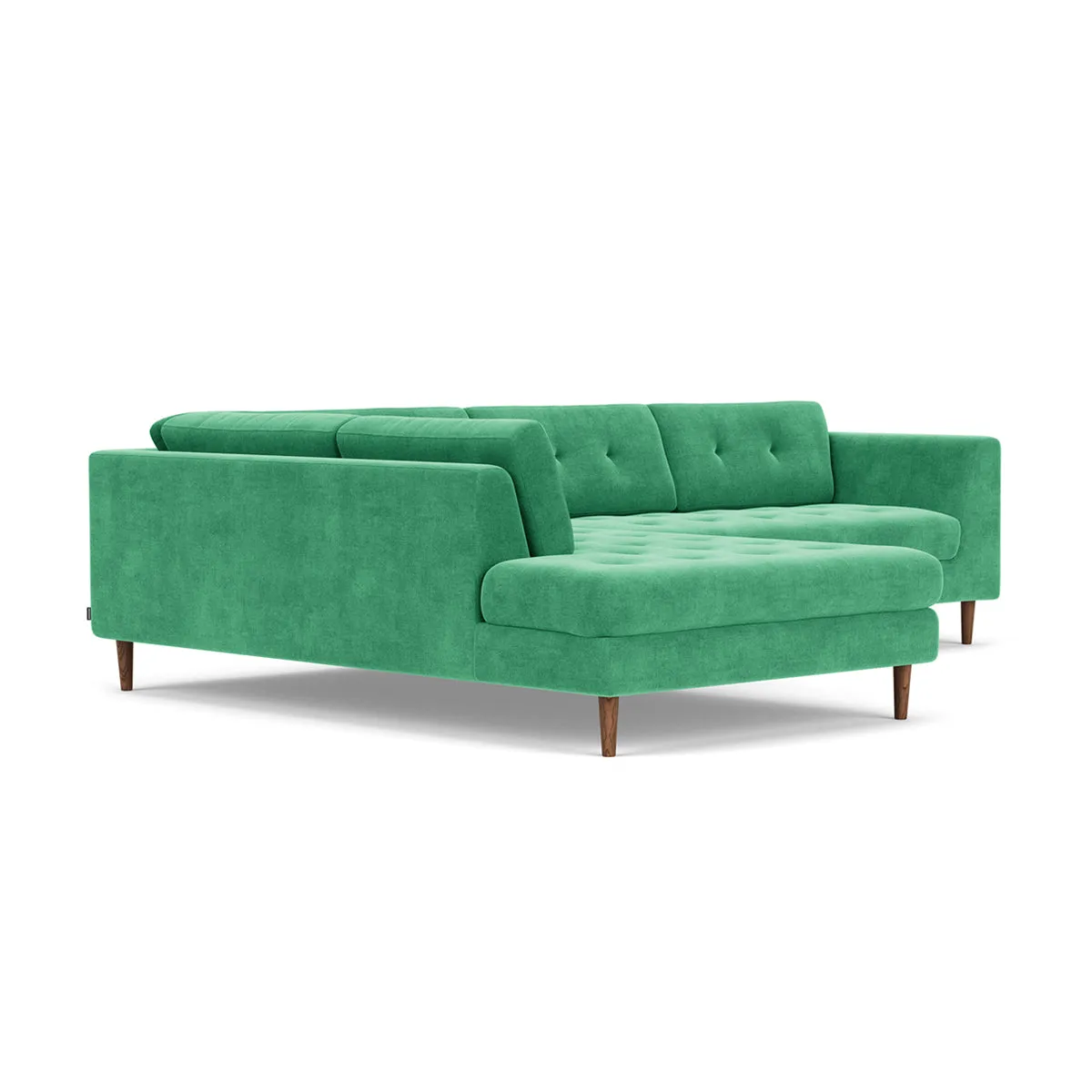 Nelson Fabric Left Corner Sofa