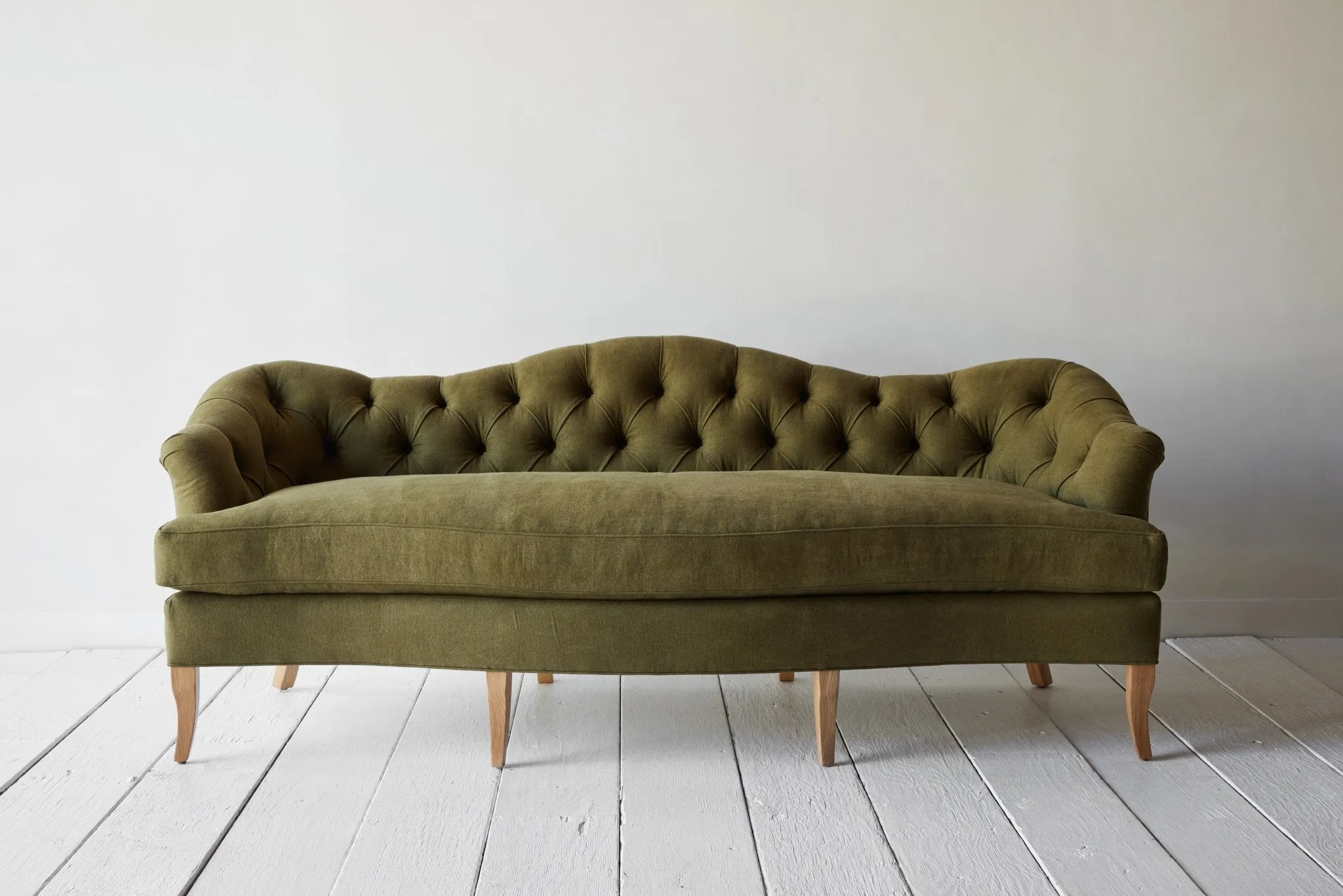 Nickey Kehoe Camelback Sofa, Tufted