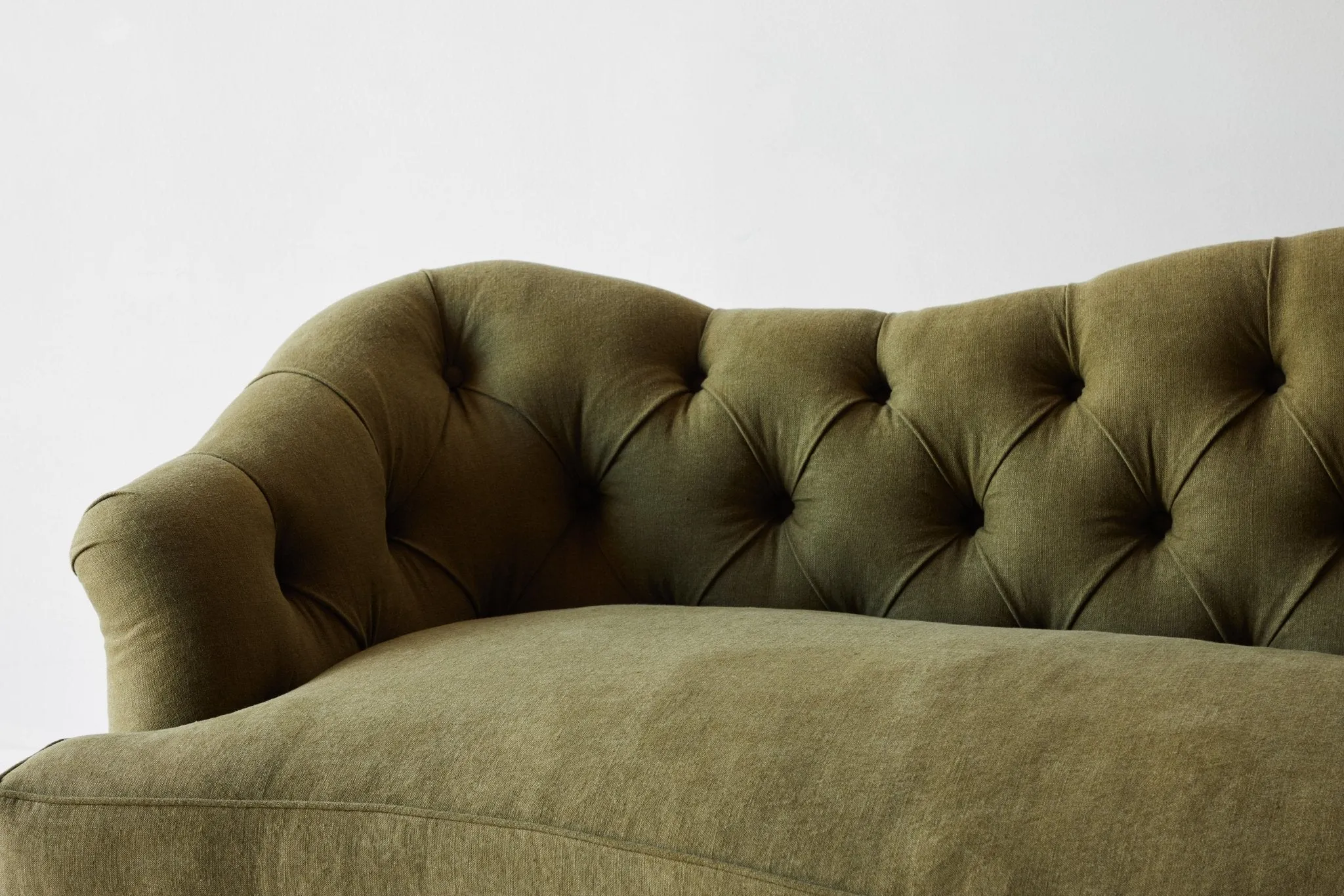 Nickey Kehoe Camelback Sofa, Tufted