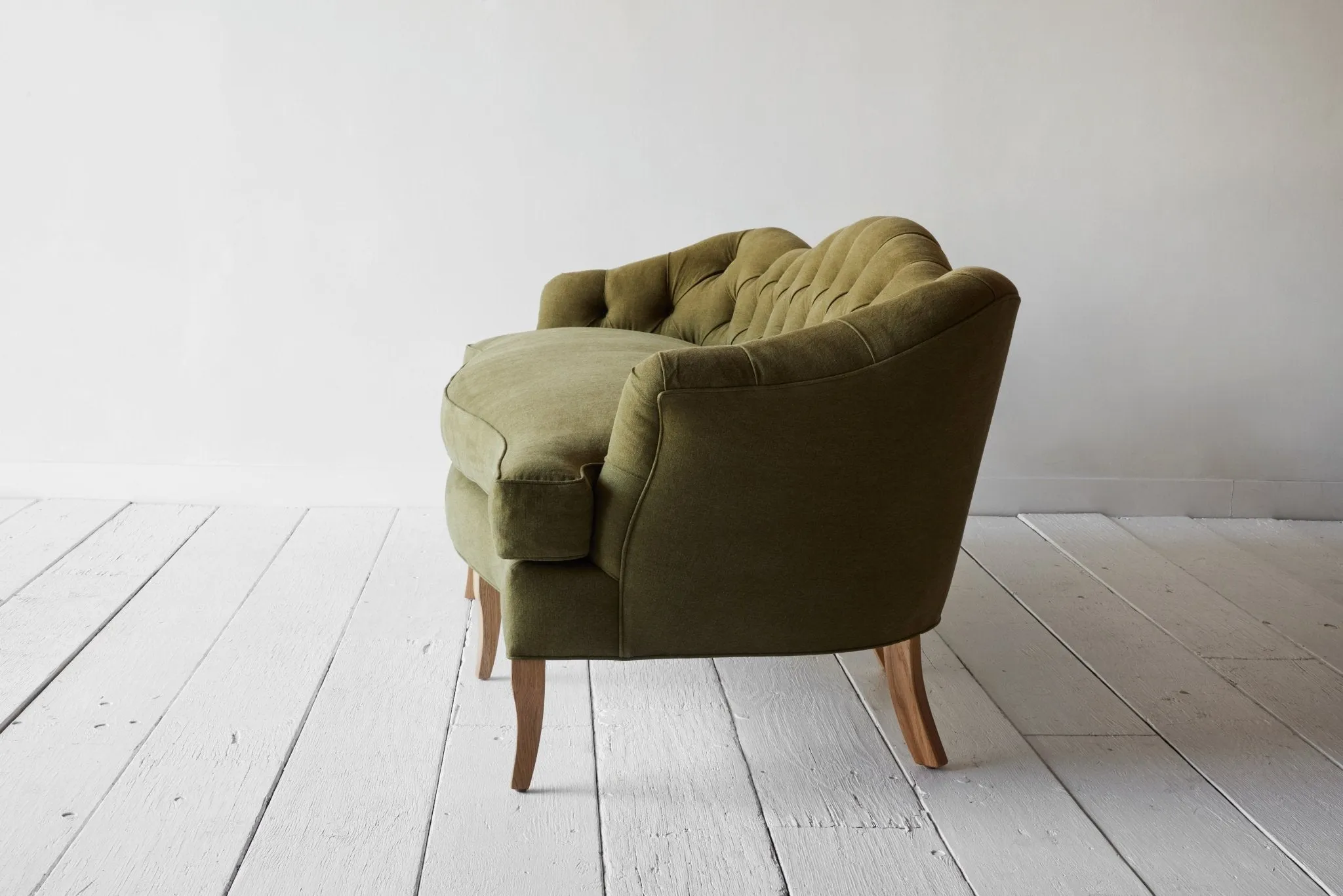 Nickey Kehoe Camelback Sofa, Tufted