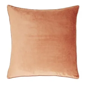 Nigella Copper Square Velvet Cushion