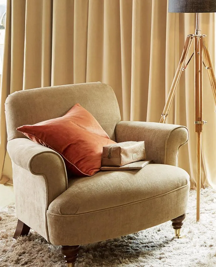 Nigella Copper Square Velvet Cushion