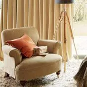 Nigella Copper Square Velvet Cushion
