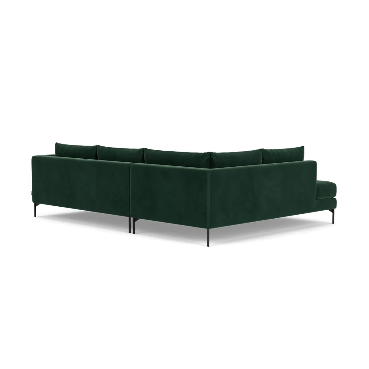NOA Velvet Left Corner Sofa