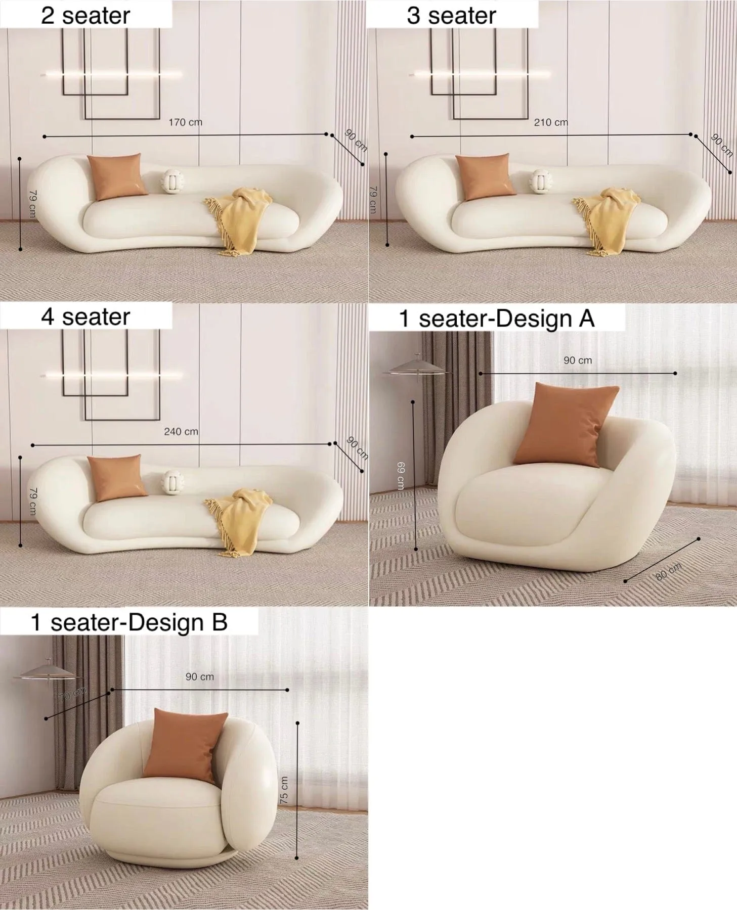 Nomi Curve Sofa
