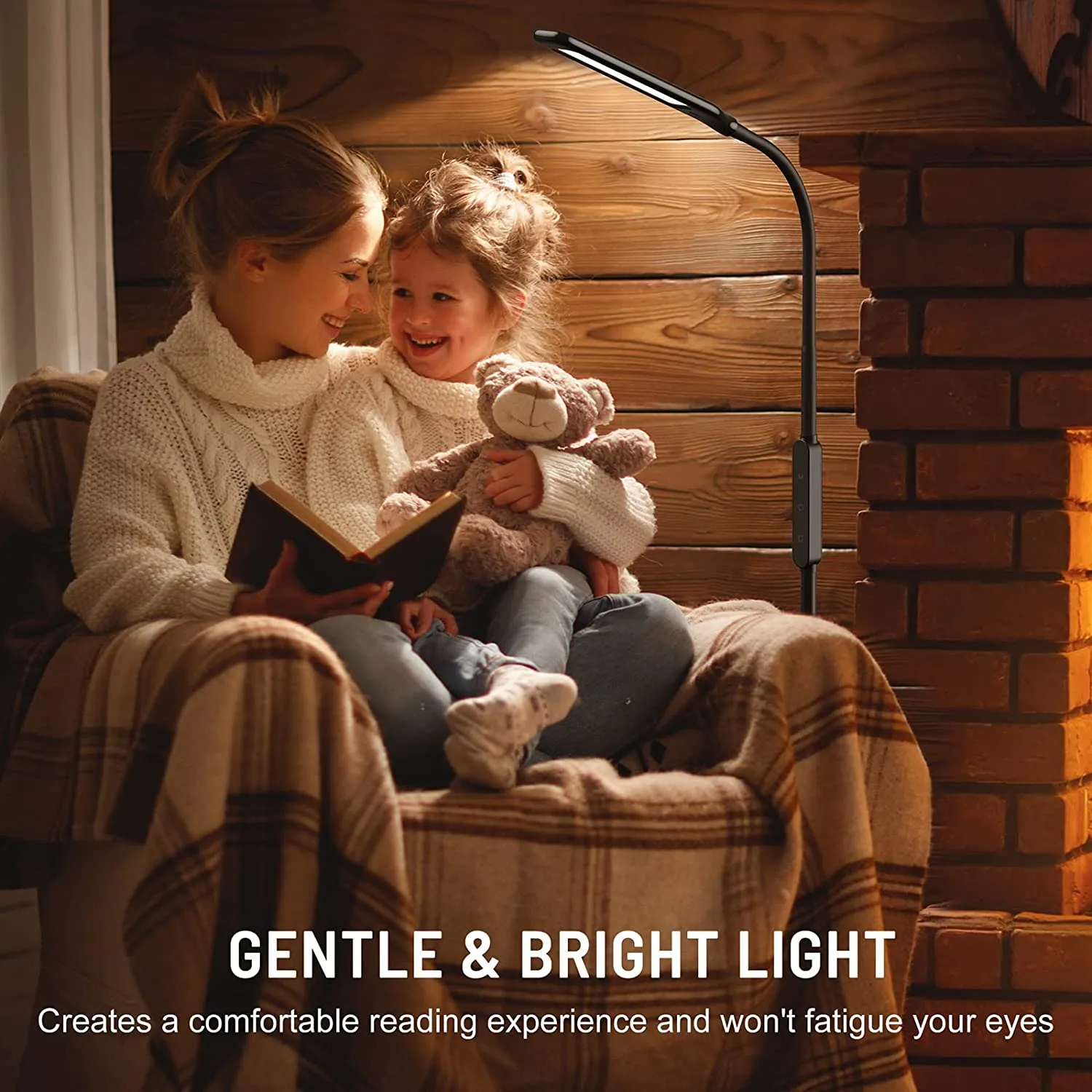 Nopoor | LED Floor Lamp With 4 Brightness Levels and 4 Color Temperatures