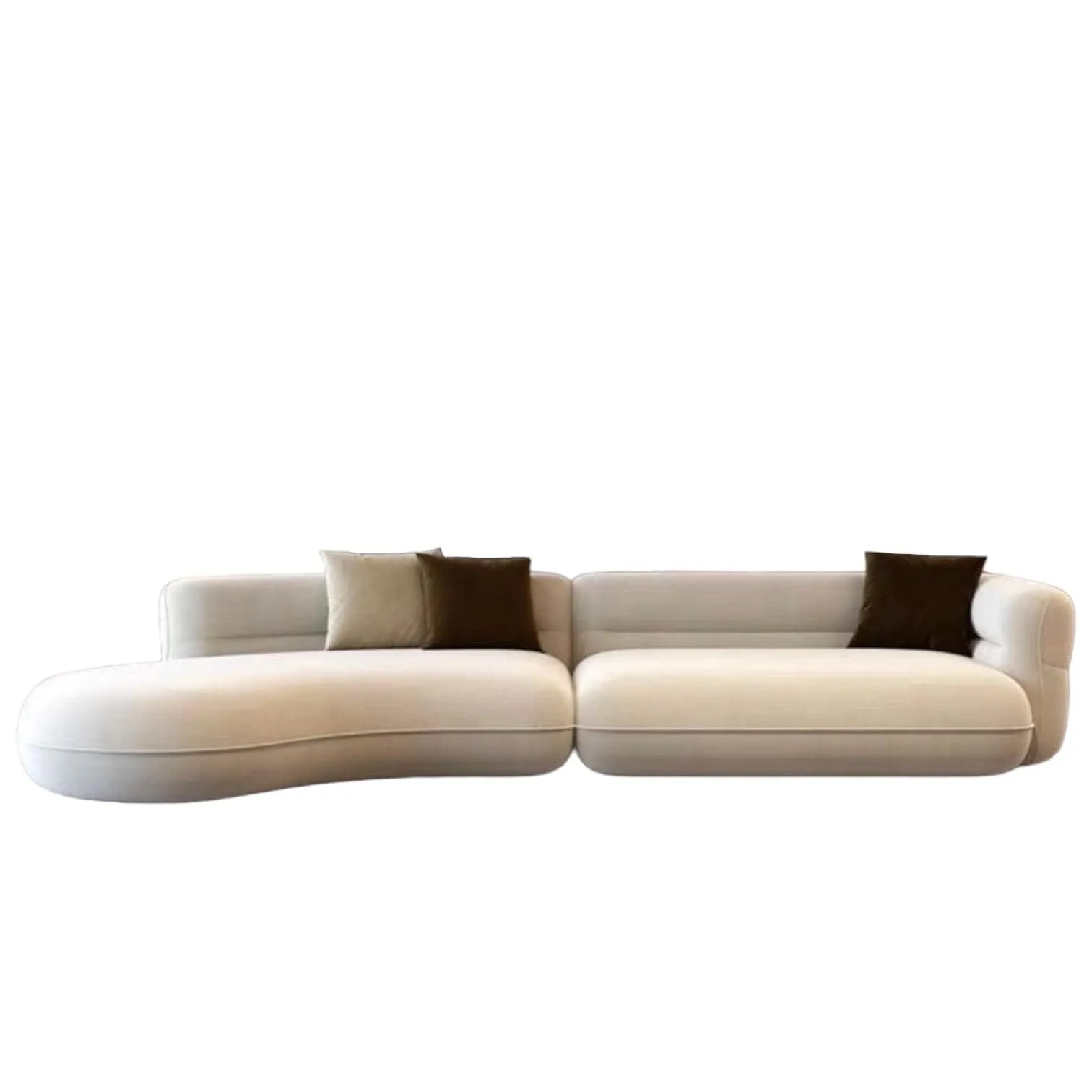 Nordin Scratch Resistant Curve Sofa