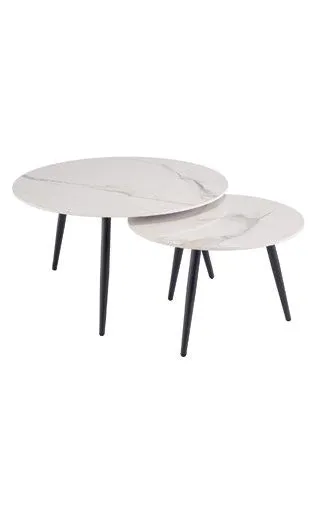 Norman Coffee Table - Rebecca Grey