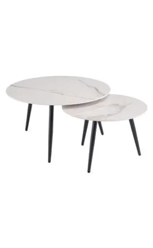 Norman Coffee Table - Rebecca Grey