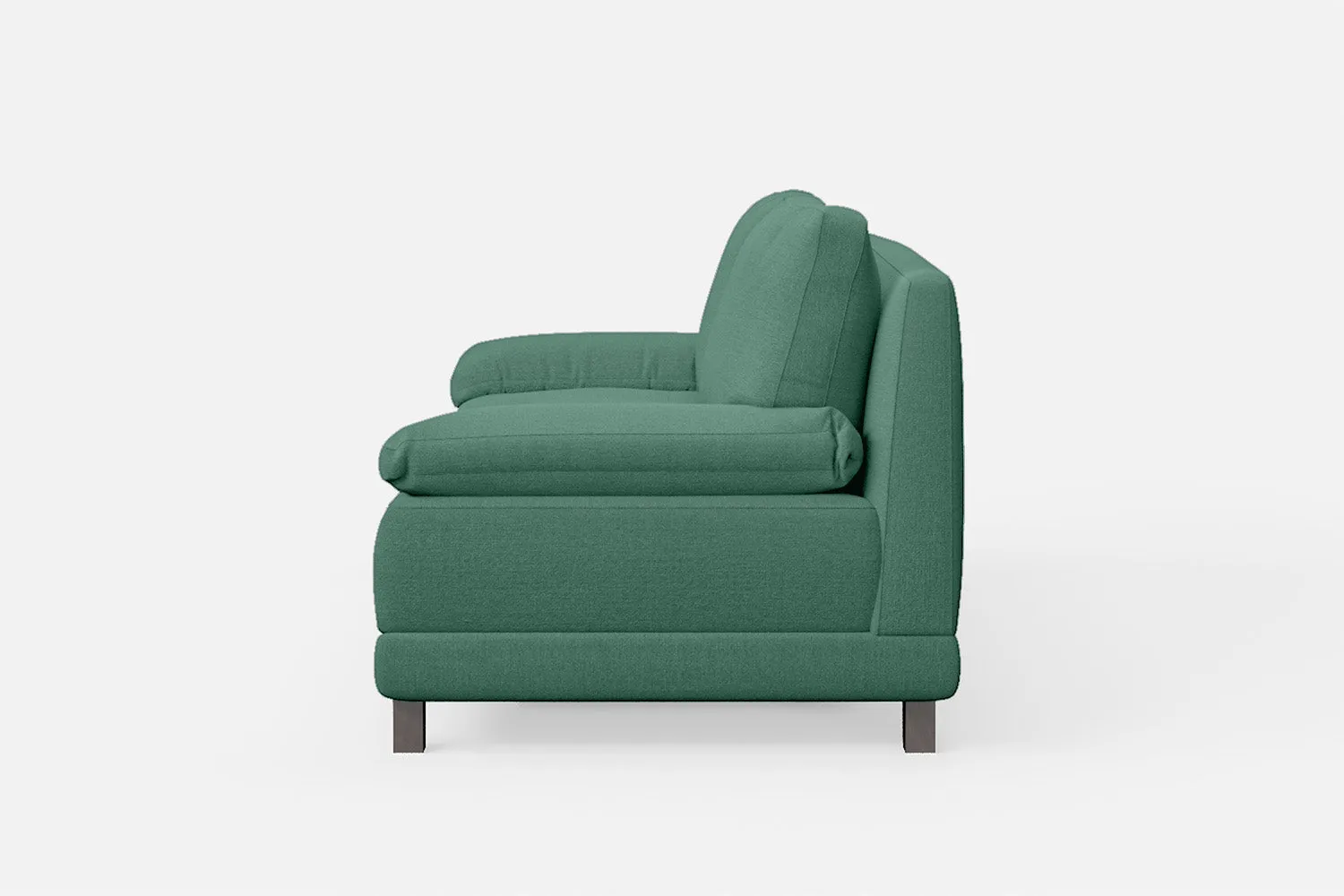Novara 3 Seater Sofa Mint Green Linen Fabric