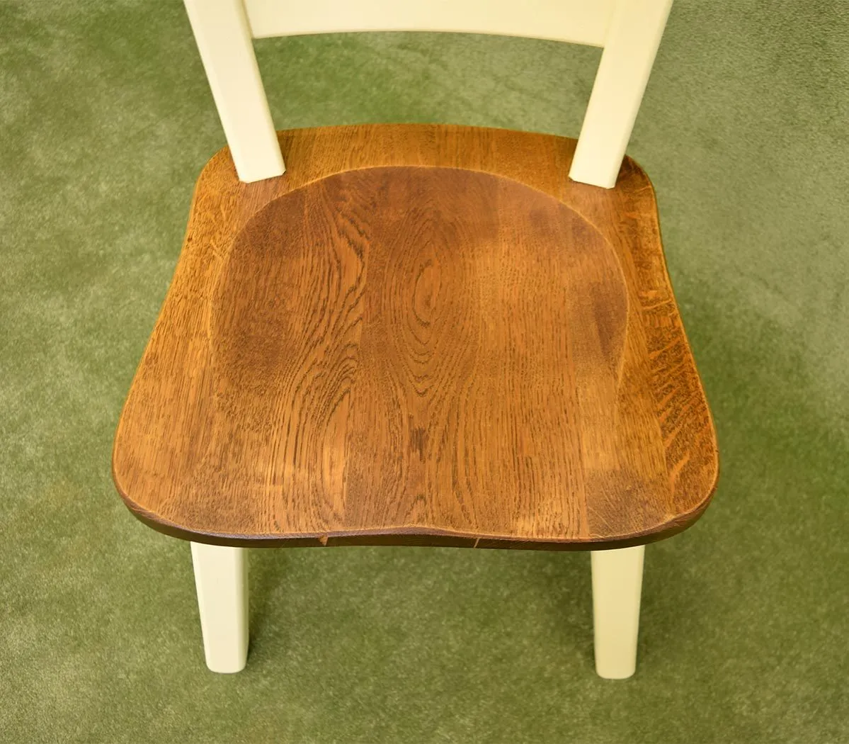 Octagonal Dutch Oak Table & 4 Chairs