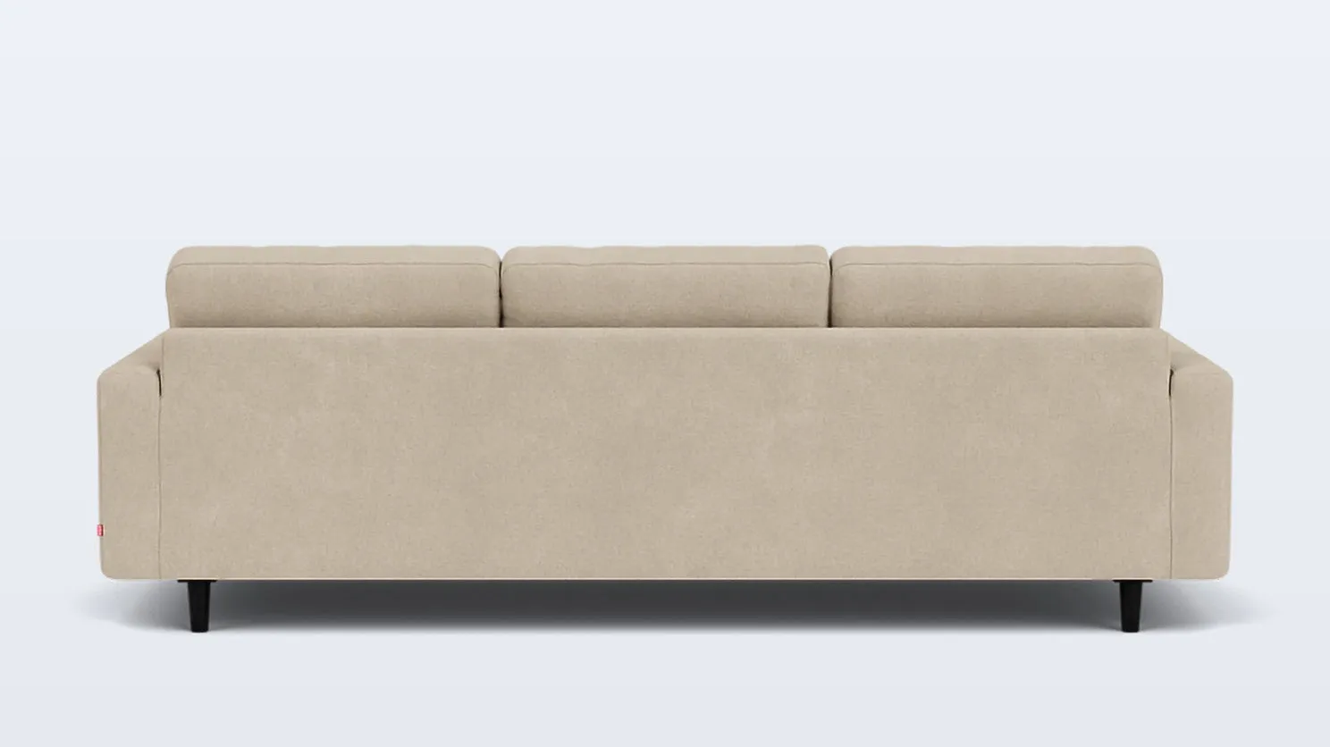 oskar 93" sofa - fabric