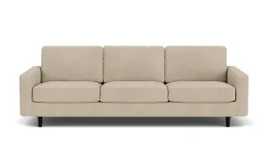 oskar 93" sofa - fabric