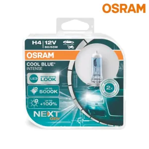 Osram Cool Blue Intense H4 Bulb Set