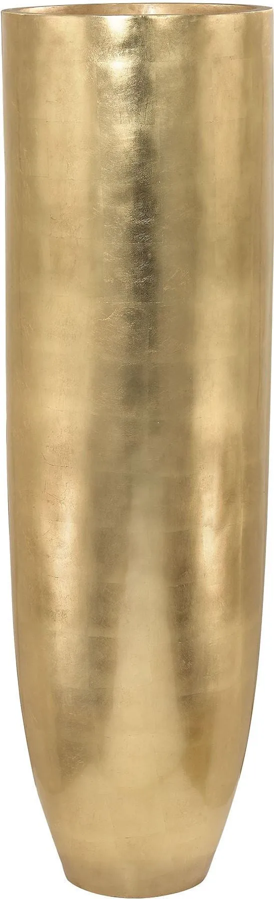 Oversized Oval Planter In Gold Leaf