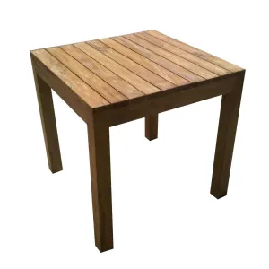Padmas Plantation Rustic Teak Outdoor Dining Table