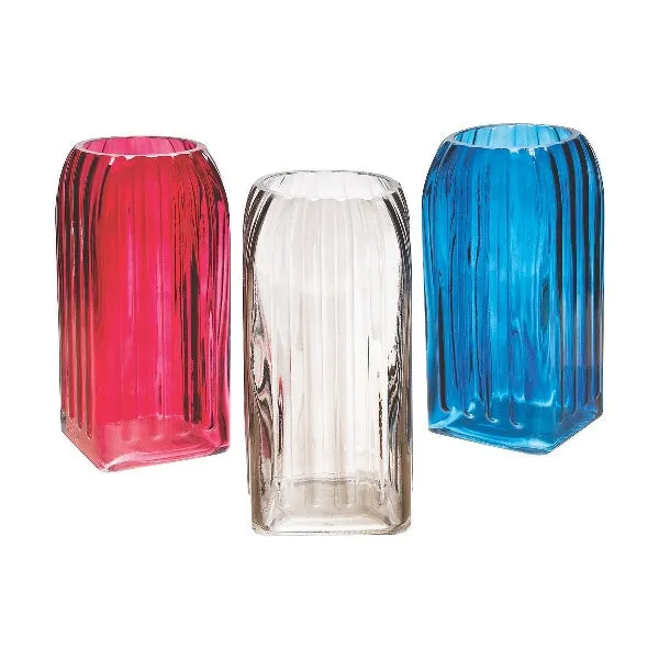 Patriotic Glass Vases