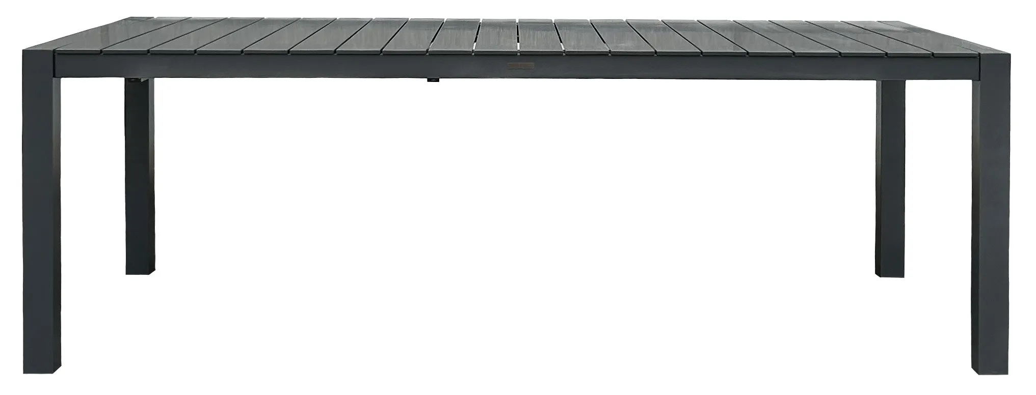 Peaks Aluminum Ext. Table - Glossy Grey