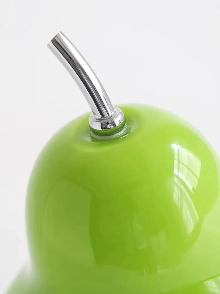 Pear Glass Cordless Table Lamp