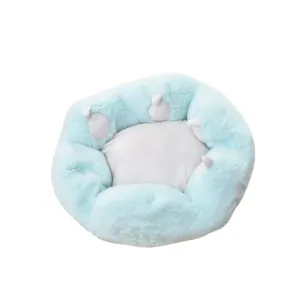 PetAffairs Movable Round Comfort Sofa Donut Pet Bed
