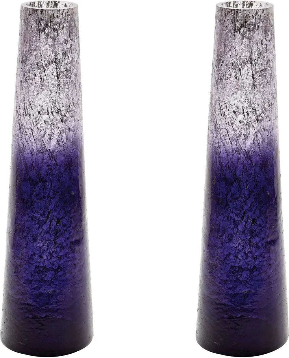 Plum Ombre Snorkel Vase