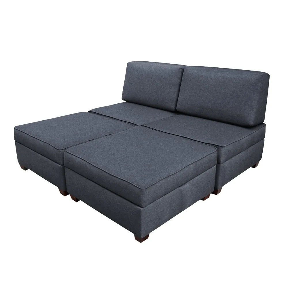 Queen Sofa Bed with Storage
