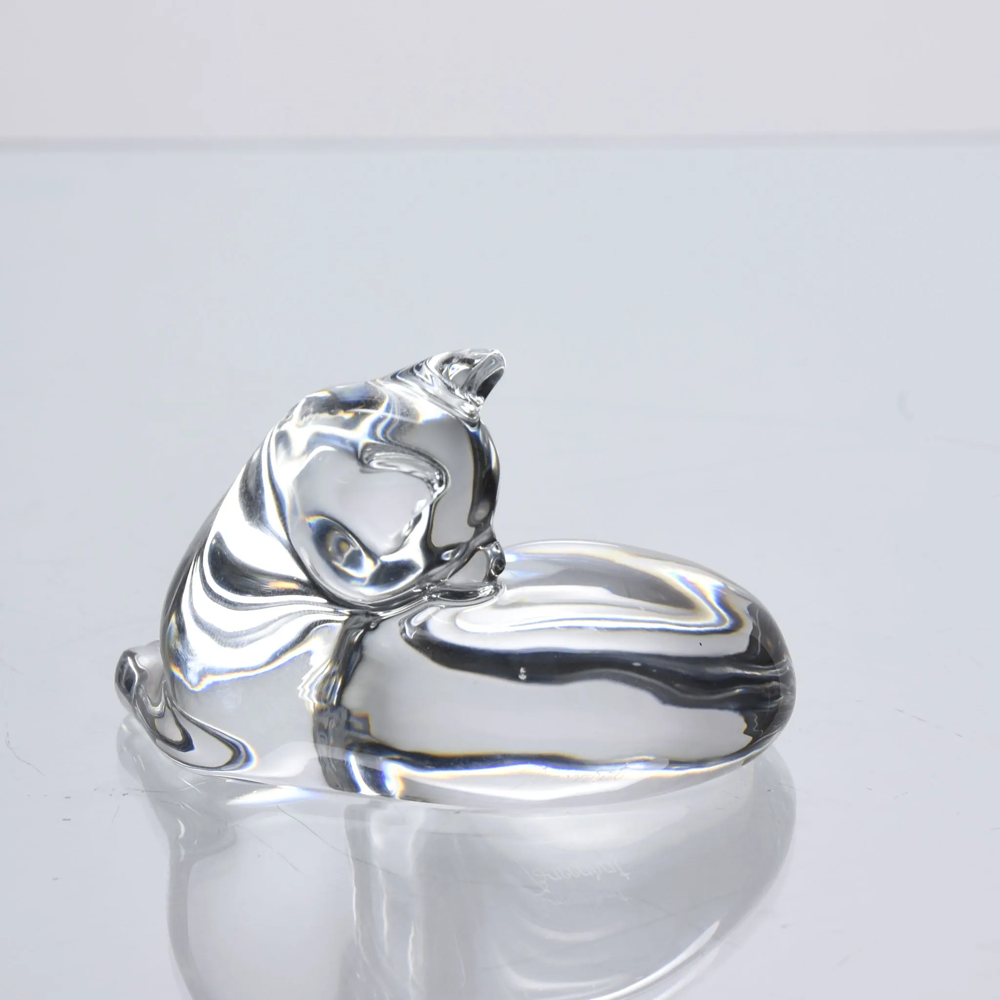 "Reclining Cat" by Baccarat