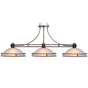 RAM Game Room Cosmopolitan - 56" 3 LT Billiard Light - Bronze