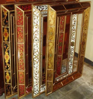 Reverse Painted Glass Mirrors 40 x 60