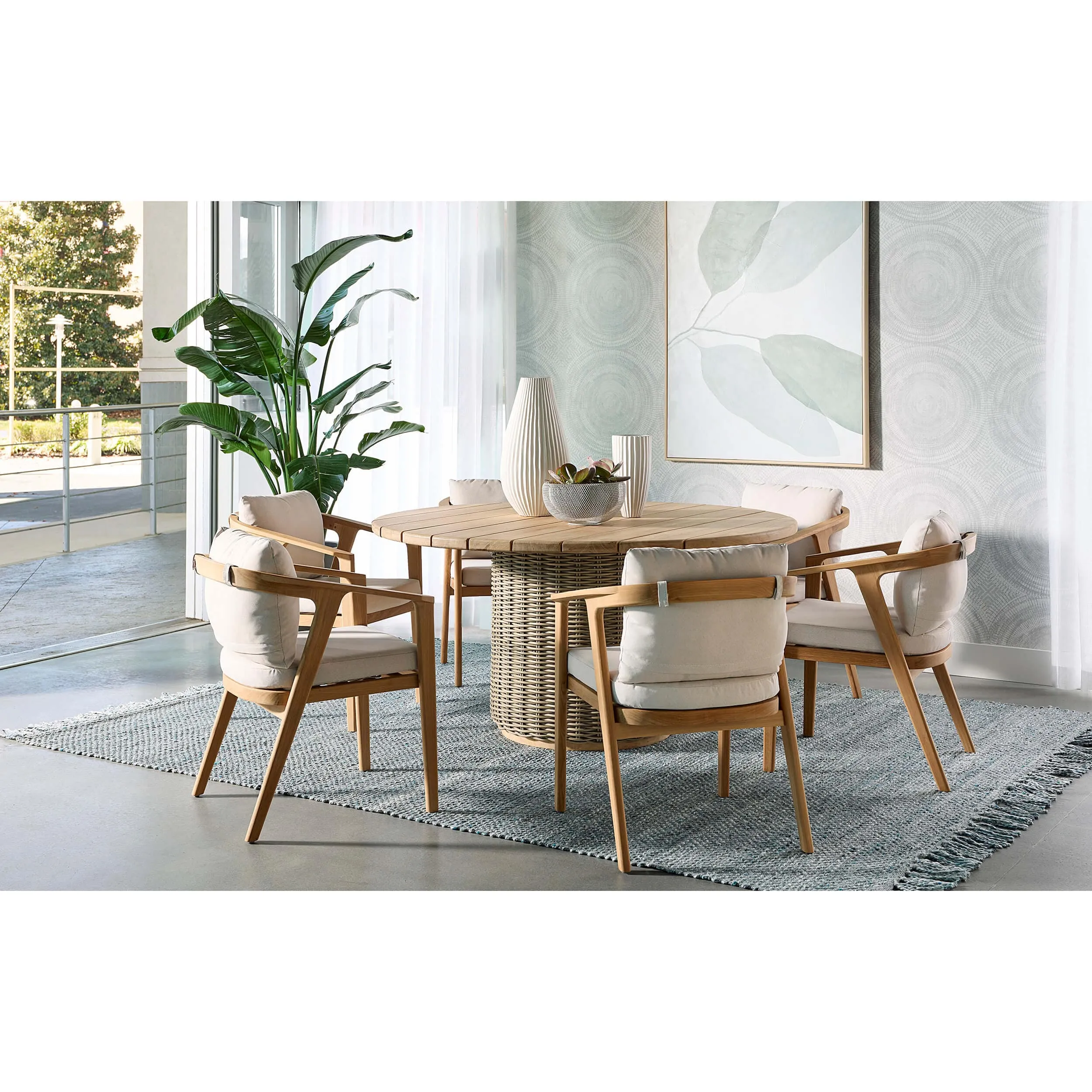 Riviera 60" Outdoor Dining Table