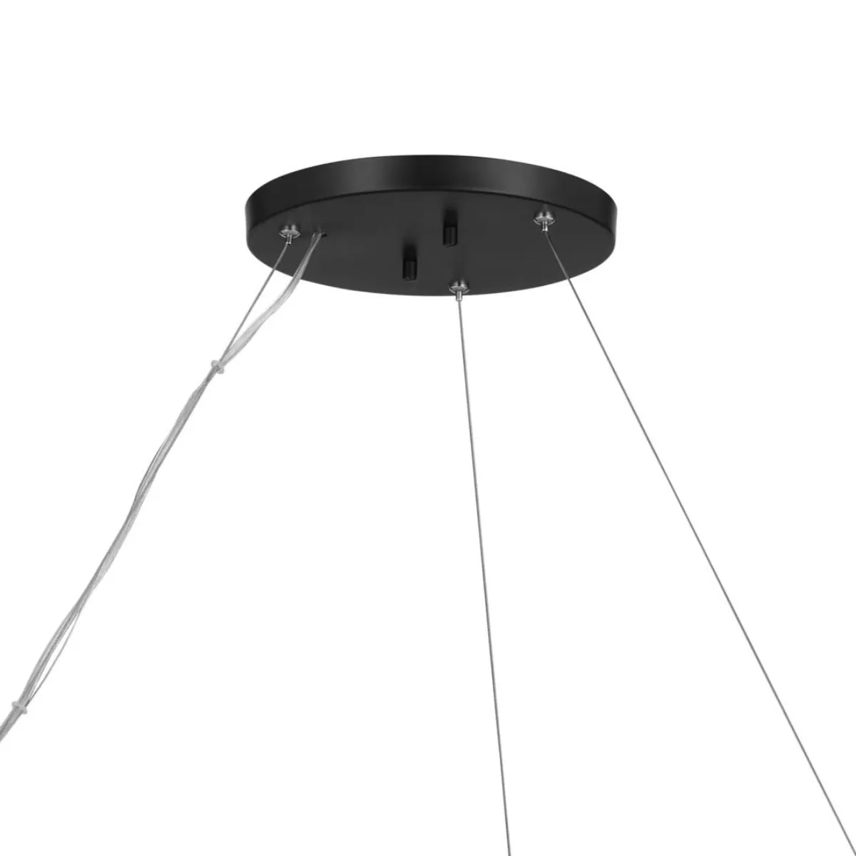 Rosalind 33 in. 6 Lights Chandelier Black finish