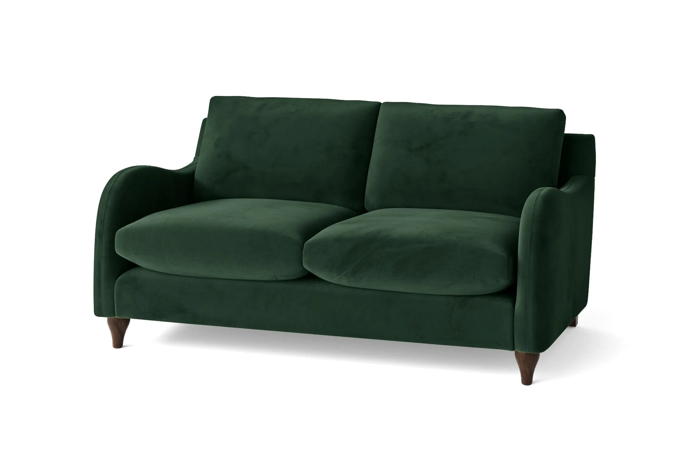 Sallisaw 2 Seater Sofa Green Velvet