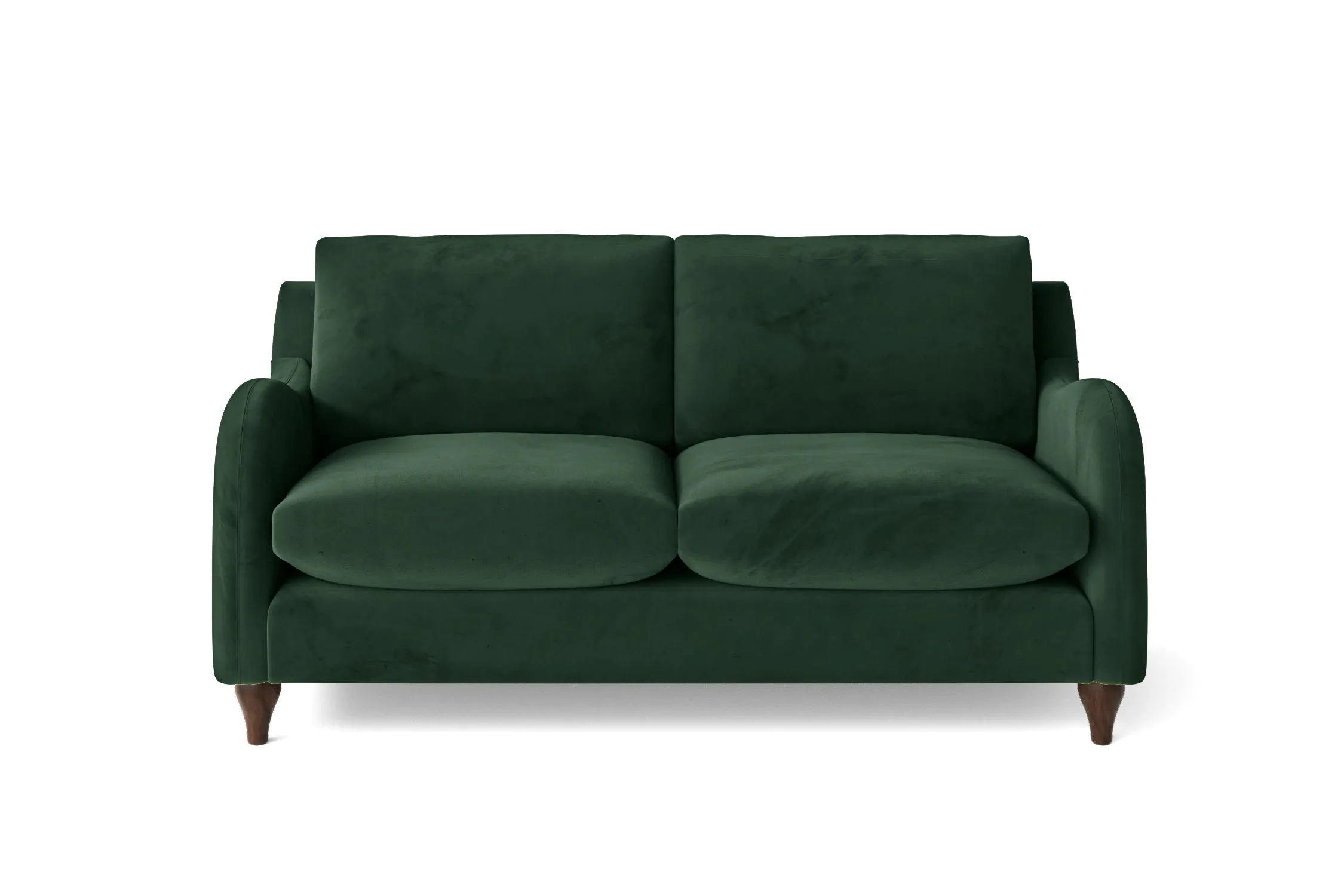 Sallisaw 2 Seater Sofa Green Velvet