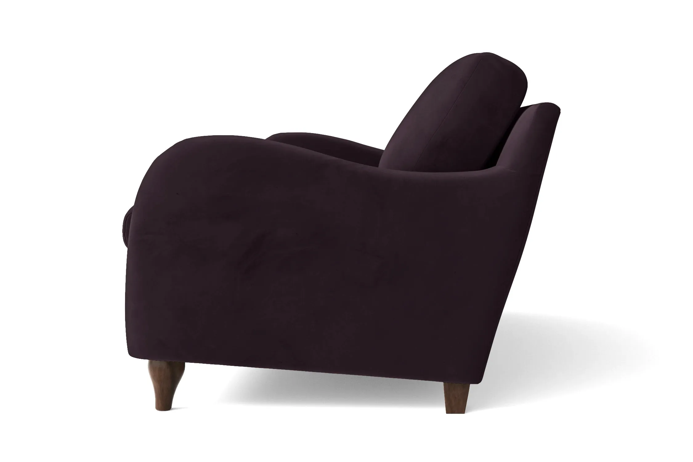 Sallisaw 2 Seater Sofa Purple Velvet