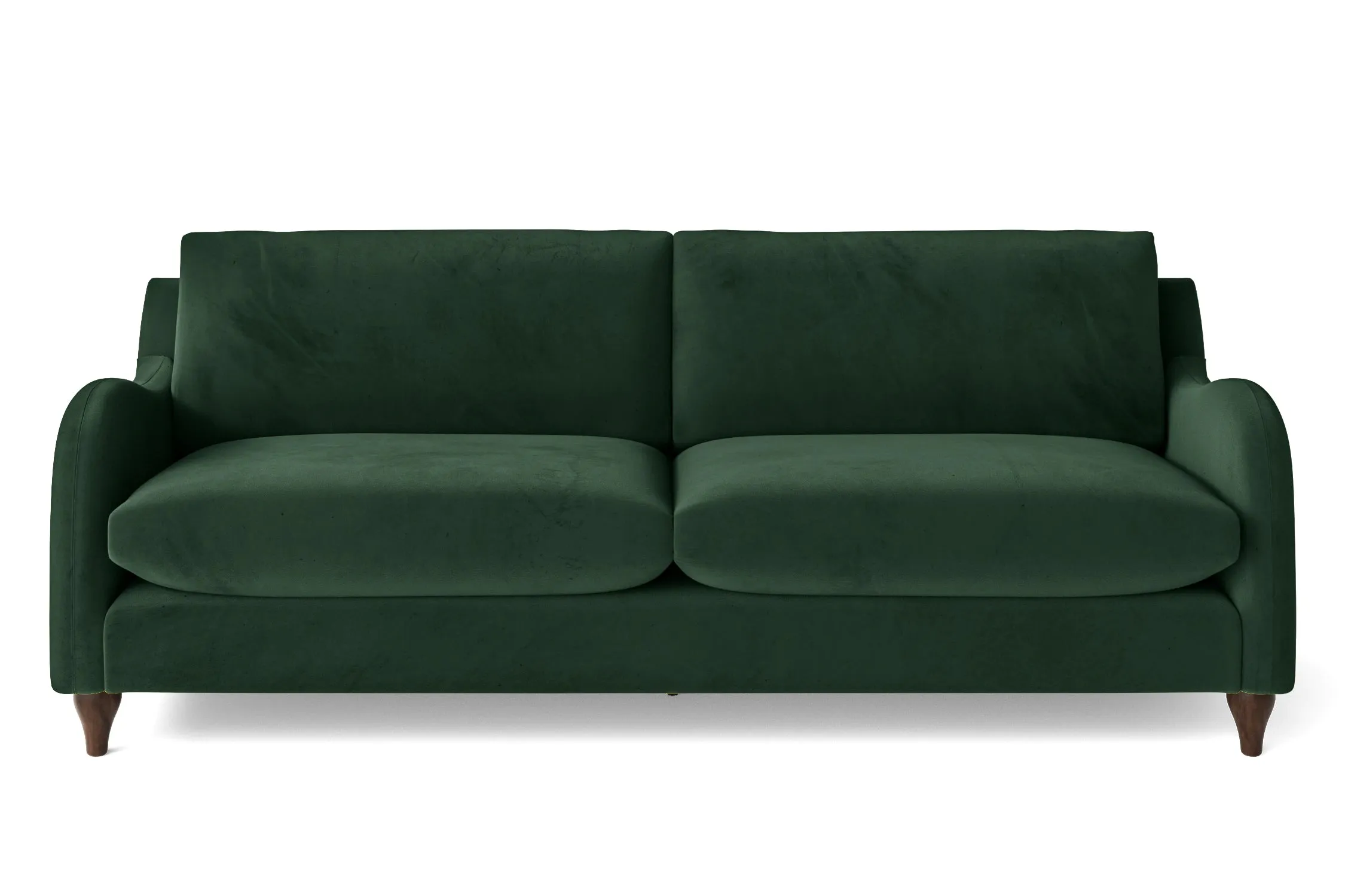 Sallisaw 4 Seater Sofa Green Velvet