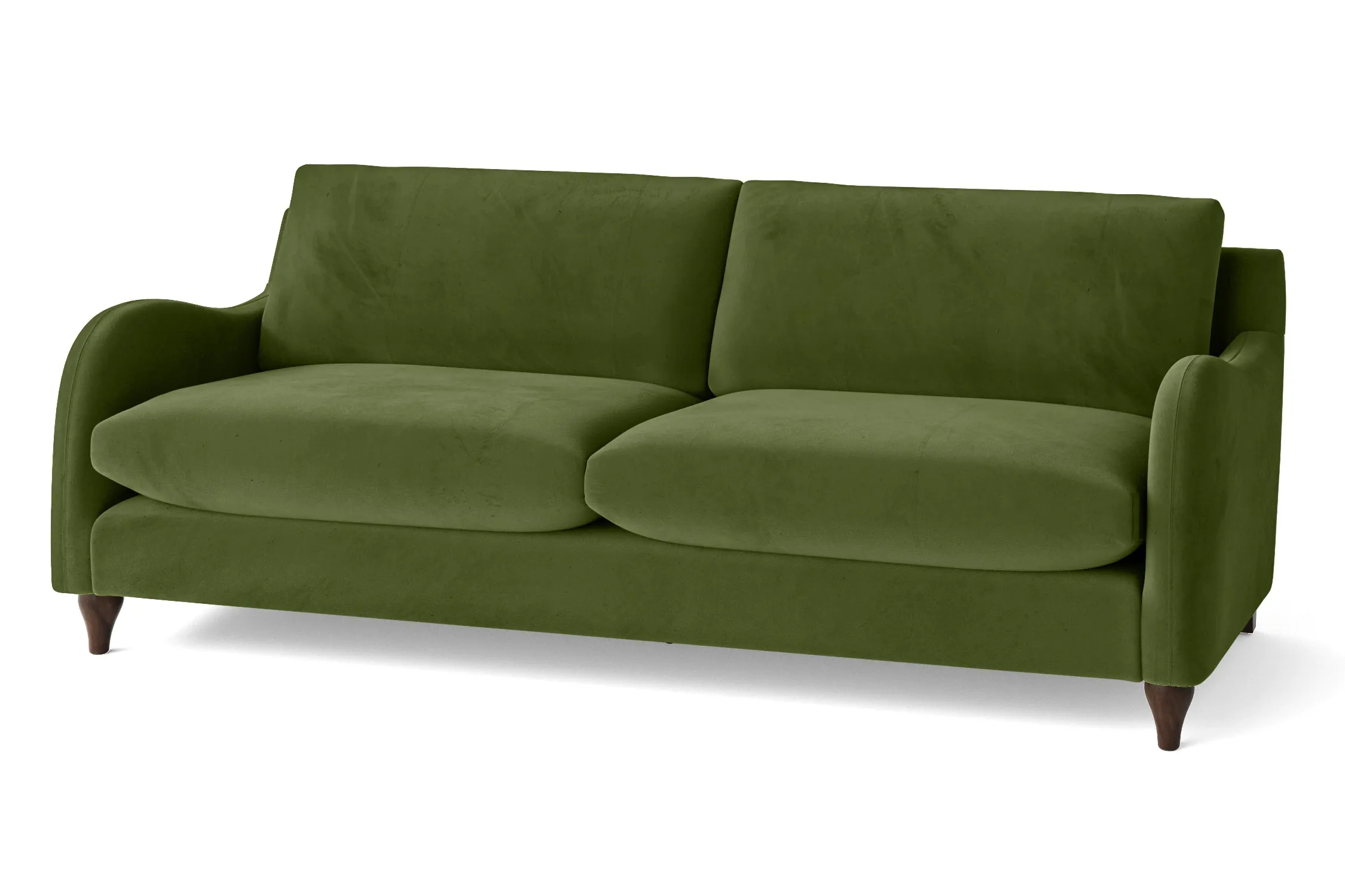 Sallisaw 4 Seater Sofa Lime Velvet