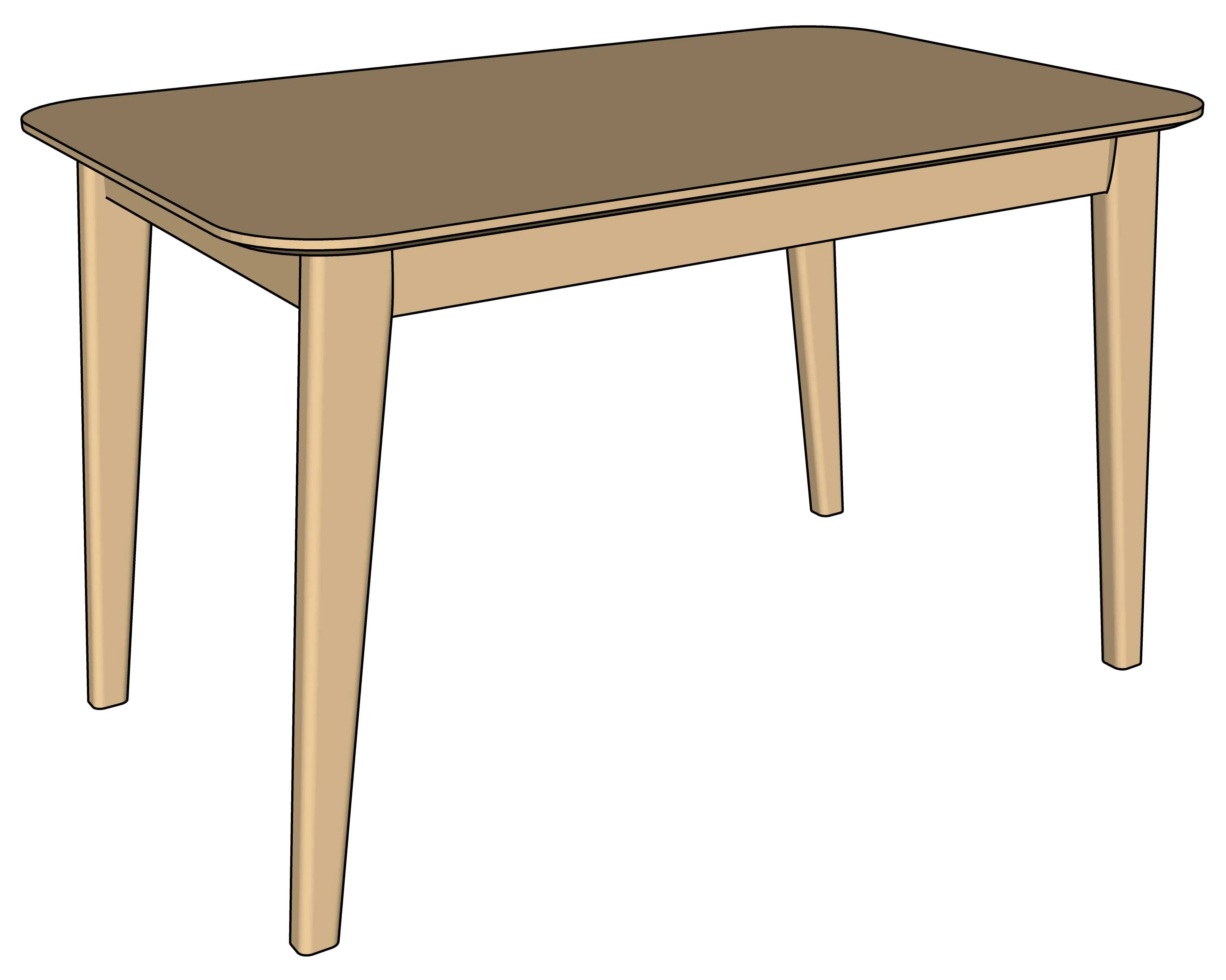 Scandic 1250 x 800 Table