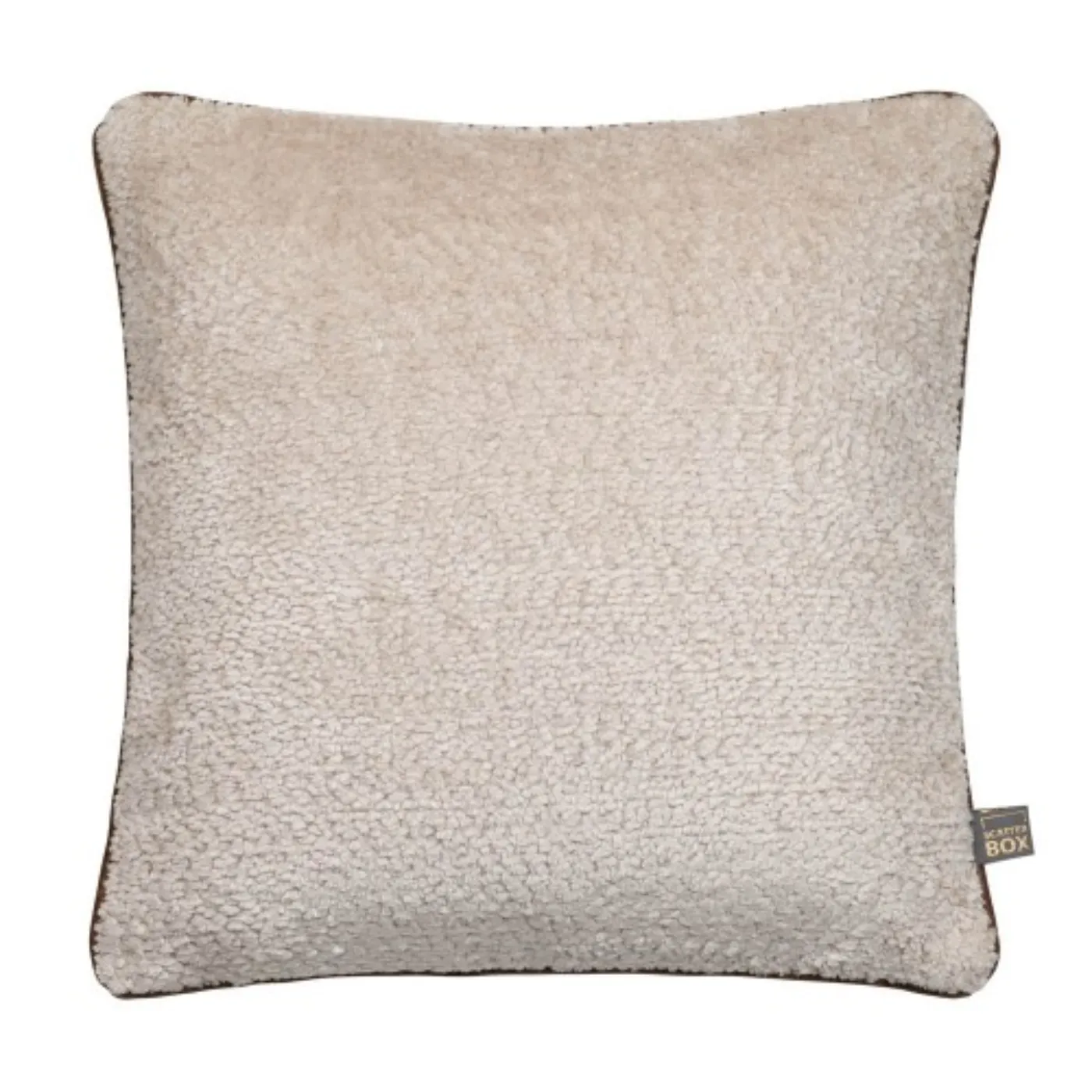Scatterbox Quilo Duo 58x58cm Cushion | Brown/Cream