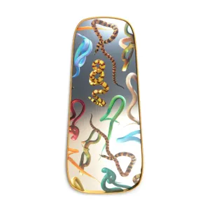 Seletti Snakes Gold Frame Mirror
