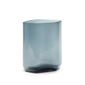 Serax Silex vase blue h. 27 cm.