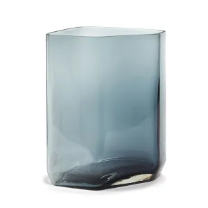 Serax Silex vase blue h. 33 cm.