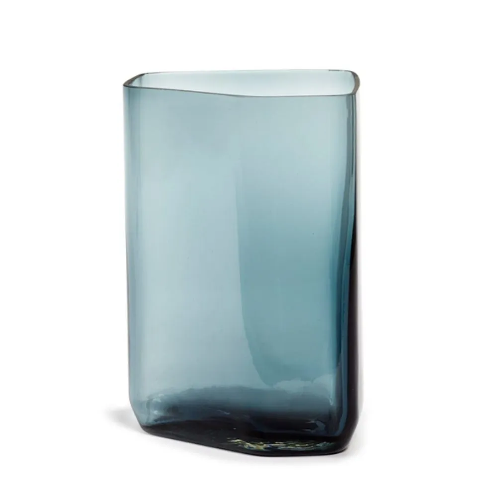 Serax Silex vase blue h. 33 cm.