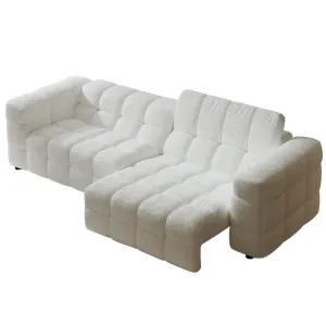 Sierra Boucle Electric Sofa Bed
