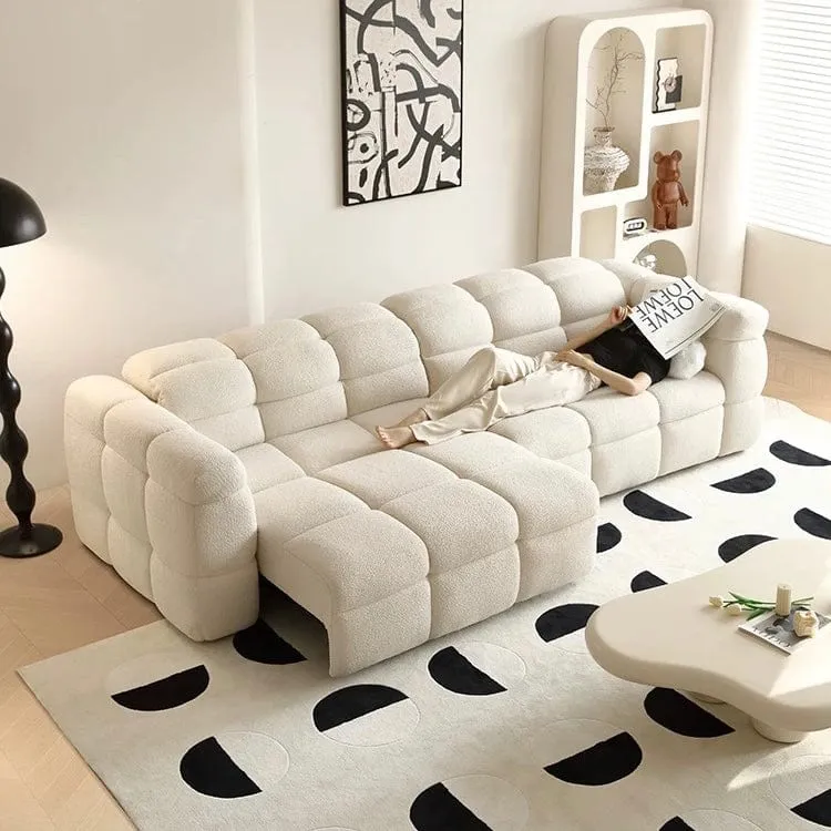 Sierra Boucle Electric Sofa Bed