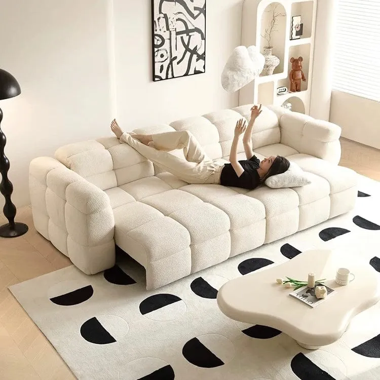 Sierra Boucle Electric Sofa Bed